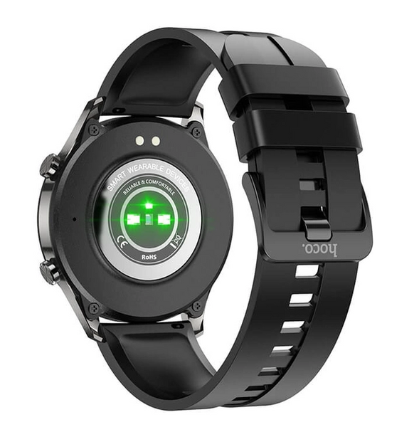 Умные часы Smart Watch Hoco Y7 + магнитная зарядка (Черный)