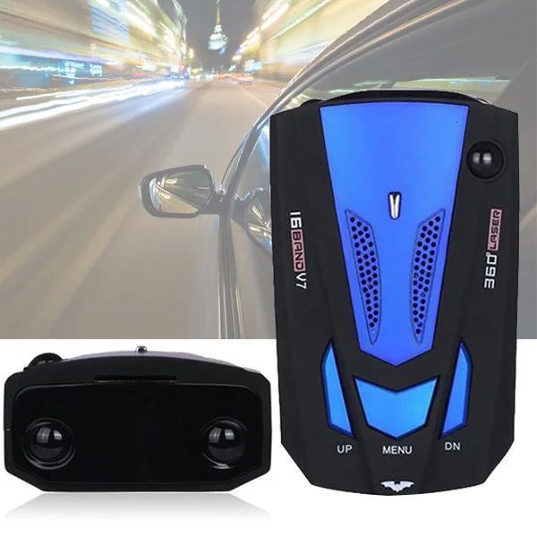 Автомобильный антирадар Radar Detectors V7 (360 градусов)