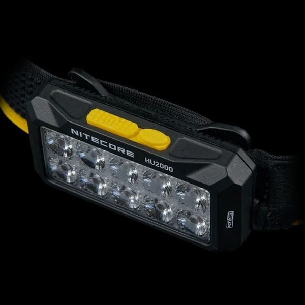 Налобный фонарь Nitecore HU2000 Type-C 2000лм 160м белый + красный свет (10 режимов)
