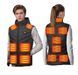 Мужской жилет с подогревом HeatFashion Electric Heating Vest (13 зон) Черный M