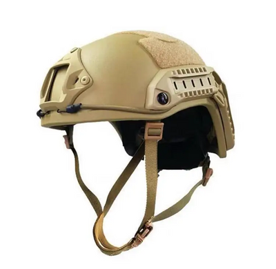 Тактичний шолом каска Fast/Mich NIJ IIIA (розмір L) Койот