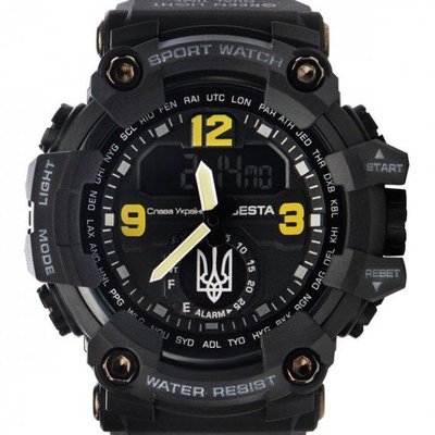 Чоловічий наручний годинник Besta Symbol (Чорний)