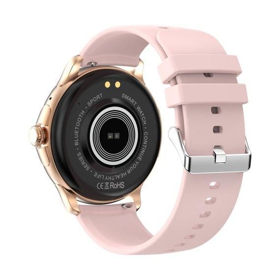 Годинник розумний наручний Smart Holiday Gold Rubber (2 ремінці)