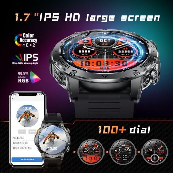 Часы умные наручные Smart Power Ultra Rubber (2 ремешка)