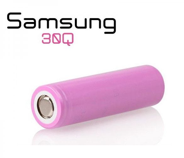 Аккумулятор Samsung 18650 INR18650-30Q 3000mAh (Розовый)