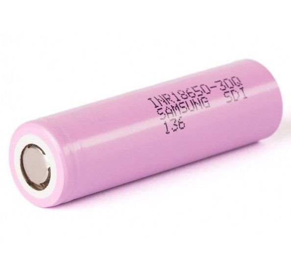 Аккумулятор Samsung 18650 INR18650-30Q 3000mAh (Розовый)