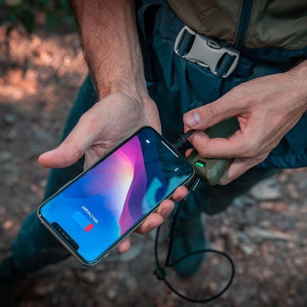 Портативный фумигатор Flextail Max Repel S + Powerbank 9600 мАч (Графит)
