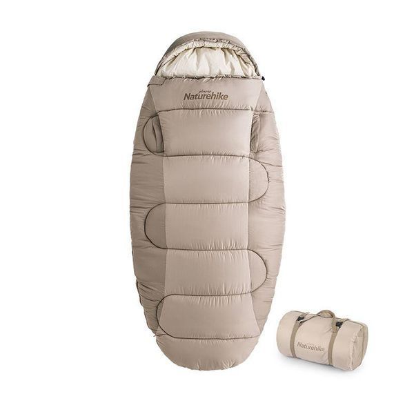 Спальный мешок Naturehike PS200 NH20MSD03 правый (Бежевый)