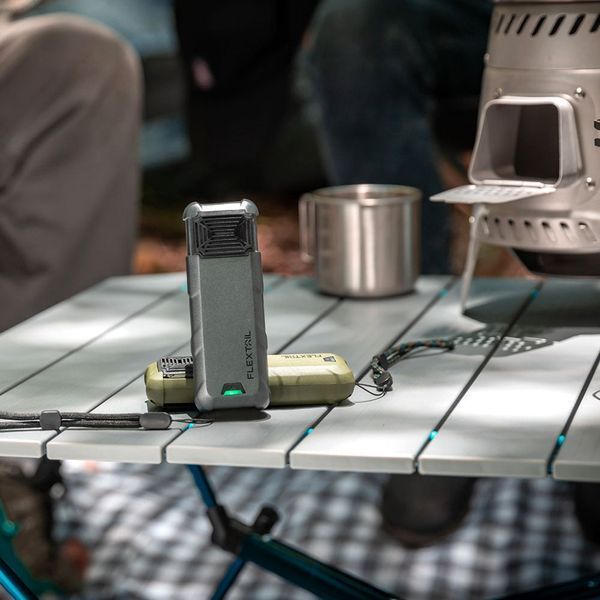 Портативный фумигатор Flextail Max Repel S + Powerbank 9600 мАч (Графит)