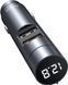 Автомобильный FM-модулятор Baseus Energy Column + bluetooth (2USB) CCNLZ-C0G (Dark grey)