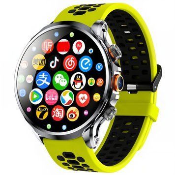 Умные смарт часы Smart Technology Venom Green с SIM-картой и GPS (2 ремешка)