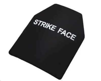 Комплект керамических бронеплит Strike face 6 класс NIJ IV 2.7кг (Бронепластины)