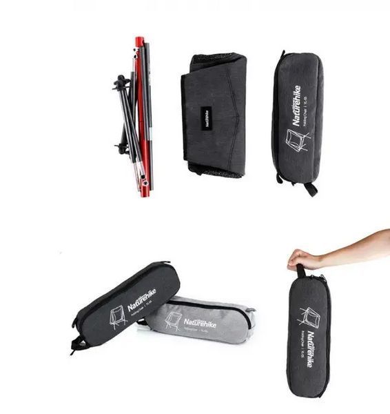 Туристичне розкладне крісло Naturehike YL05 NH18Y050-Z (Чорне)