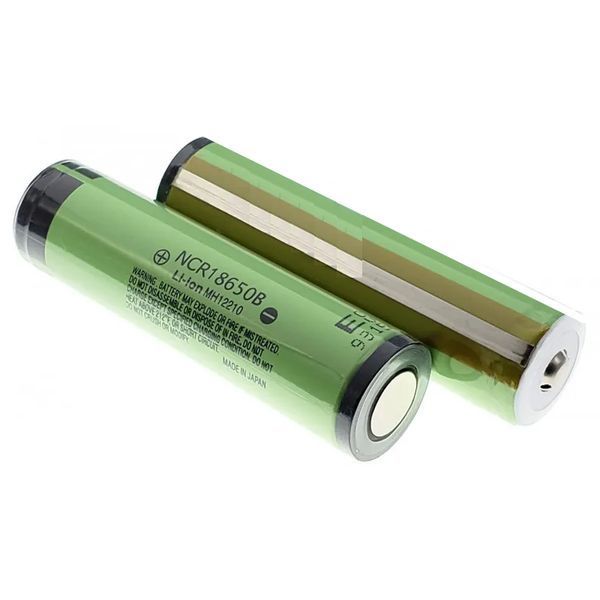 Захищений Li-Ion акумулятор Panasonic NCR18650B 3400 mAh (Зелений)