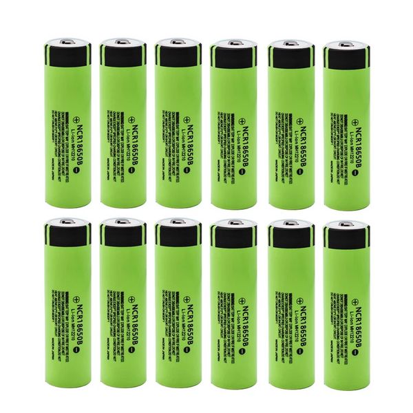 Защищенный Li-Ion аккумулятор Panasonic NCR18650B 3400 mAh Оригинал