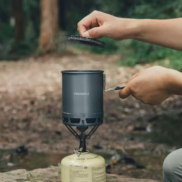 Котелок туристический Fire Maple Petrel Ultralight Pot G3 (600 мл) с теплообменным элементом