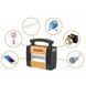 Кемпинговый аккумуляторный фонарь LM-367 (COB + 3xLamp) + солнечная панель + Power Bank (1 режим)