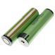 Захищений Li-Ion акумулятор Panasonic NCR18650B 3400 mAh (Зелений)