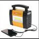 Кемпинговый аккумуляторный фонарь LM-367 (COB + 3xLamp) + солнечная панель + Power Bank (1 режим)