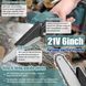 Ланцюгова електрична бензопила 21V для розколювання деревини + 2 акумулятори
