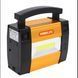 Кемпинговый аккумуляторный фонарь LM-367 (COB + 3xLamp) + солнечная панель + Power Bank (1 режим)