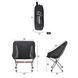 Туристичне розкладне крісло Naturehike YL05 NH18Y050-Z (Чорне)