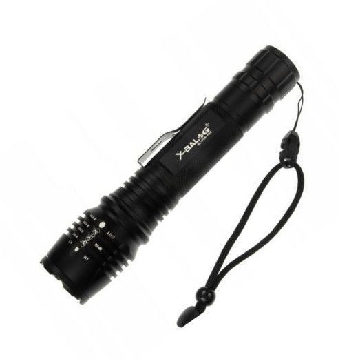 Фонарь X-Balong BL-P08-P50 + zoom + ЗУ220/12В +2x18650 + 5 режимов