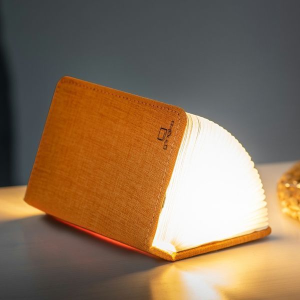 Світильник-книга на акумуляторі Gingko Mini Urban (Жовтогарячий)