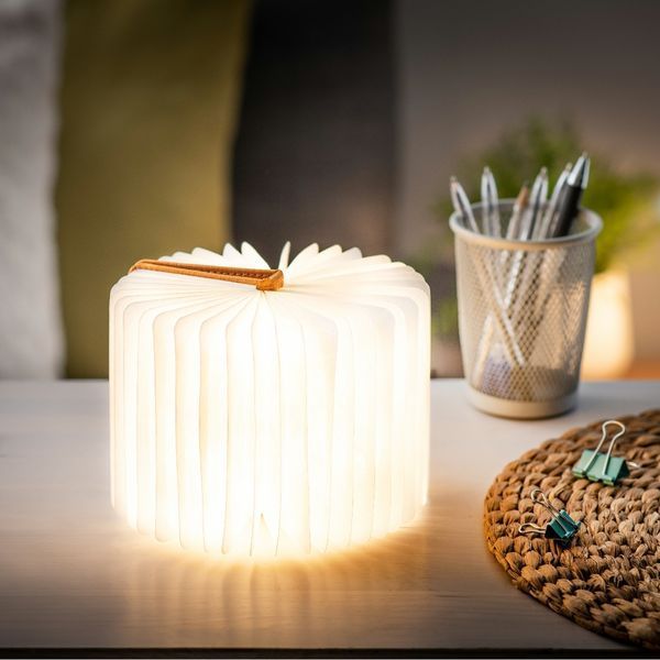Світильник-книга на акумуляторі Gingko Mini Urban (Жовтогарячий)