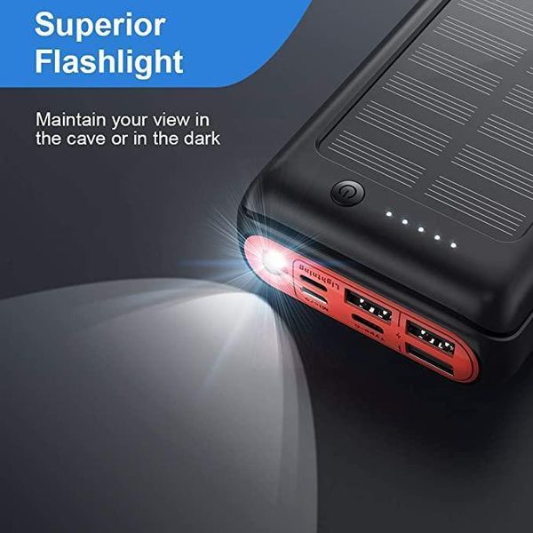 Сонячний зарядний пристрій Solar panel 30000mAh 3 х USB (GS1)