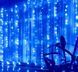 Гірлянда штора 3х3м 360 LED Синій