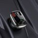 Автомобильный FM-модулятор Baseus T-Typed Bluetooth CCTM-B01 (2USB/1Type-C/36W) Черный