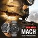 Мужские водостойкие наручные часы North Edge Mach (Коричневые)