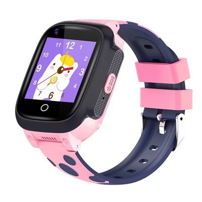 Дитячий розумний наручний годинник Smart Baby Watch Y95H 4G з GPS Рожевий