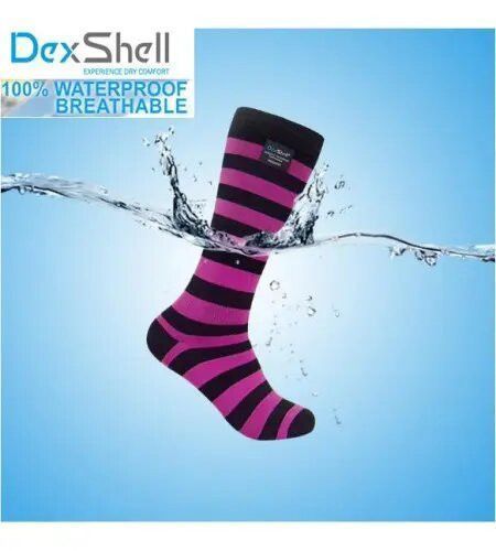 Высокие водонепроницаемые носки Dexshell Longlite (Розовые) S (36-38)