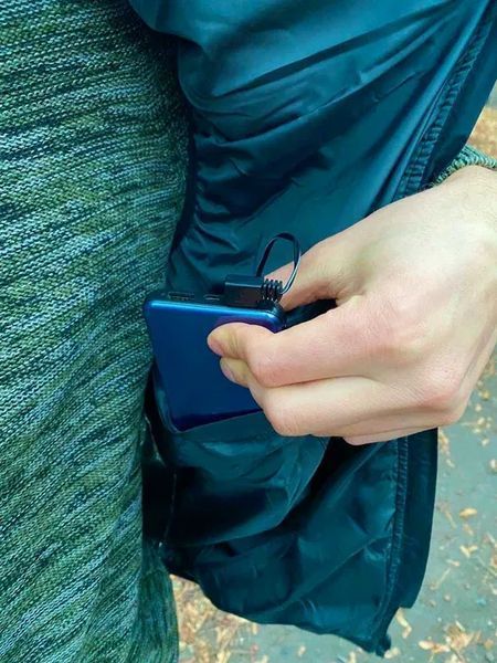 Мужской жилет с подогревом USB для кемпинга и рыбалки (Черный) 7XL
