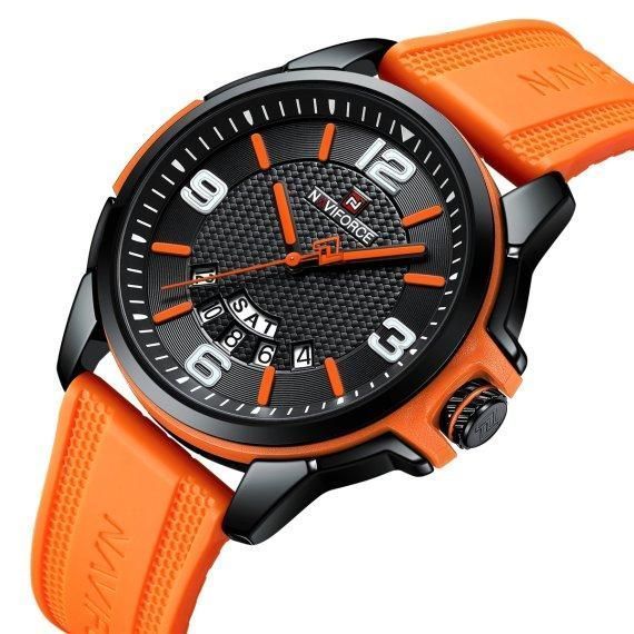 Годинник чоловічий наручний Naviforce Young Orange