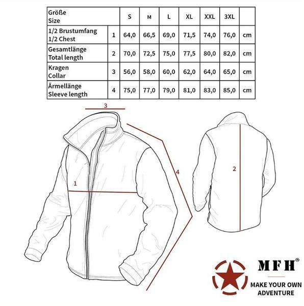 Чоловіча куртка з капюшоном US Gen III Level 5 MFH (Coyote) L