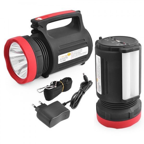 Потужний ліхтар Yajia YJ-2886 5W+2SMD + Powerbank (2хOUT4V) + ЗУ220В + 3 режими