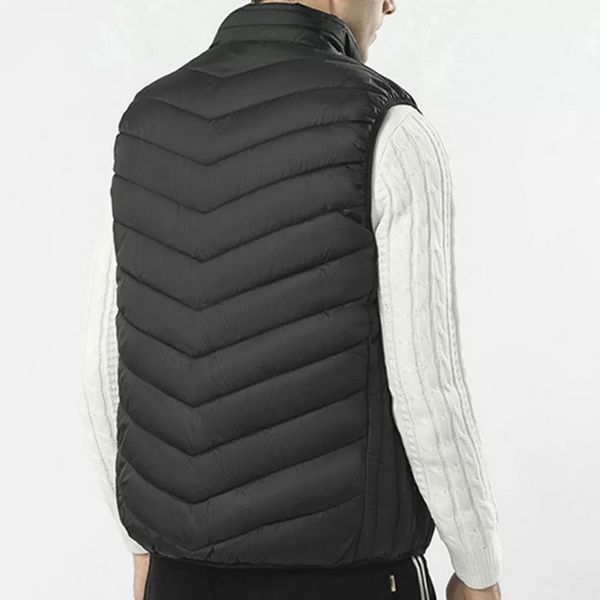Мужской жилет с подогревом HeatFashion Electric Heating Vest (17 зон) Черный XL