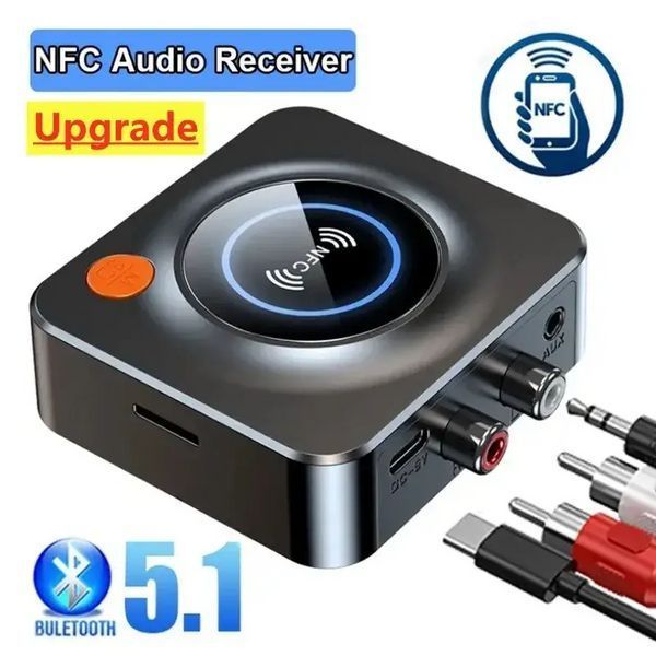 Audio приемник Vikefon C52 NFC Bluetooth 5.1 для TV PC Receiver