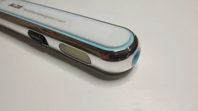 Ліхтар лазер 1913+COB (зелений промінь) microUSB (2 режими)