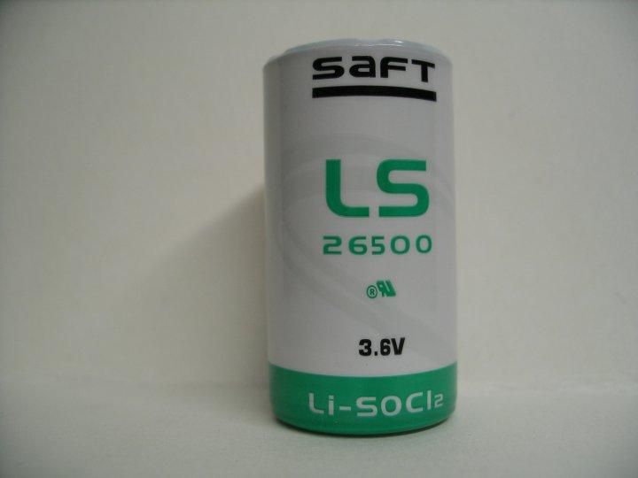 Литиевая батарейка Saft LS 26500 3.6V 7300Ah