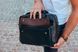 Чоловіча сумка для ноутбука Tiding Bag (39 х 28 х 8 см) портфель із натуральної шкіри Чорний