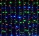Гирлянда штора 3х3м 360 LED Мульти