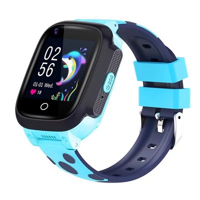 Дитячий розумний наручний годинник Smart Baby Watch Y95H 4G з GPS Синій