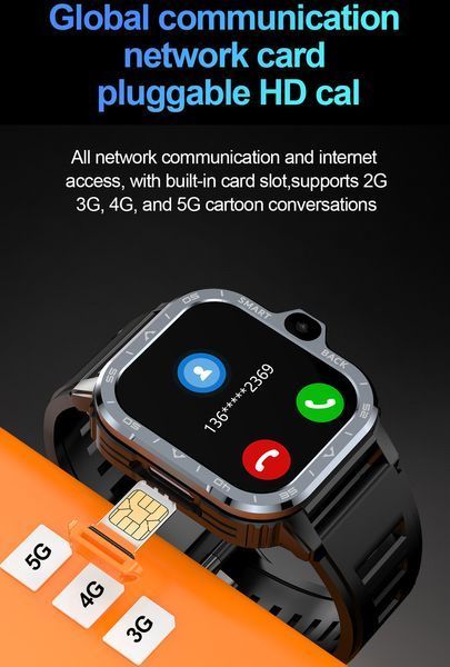 Умные смарт часы Smart Nova Sim Steel Black (2 ремешка)