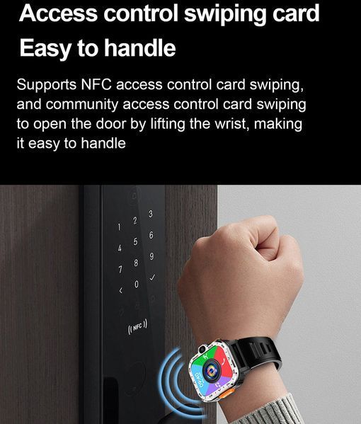 Умные смарт часы Smart Nova Sim Steel Black (2 ремешка)