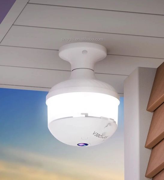 Wi-Fi IP-камера видеонаблюдения 4MP Ultra HD 360 &deg; с LED-подсветкой