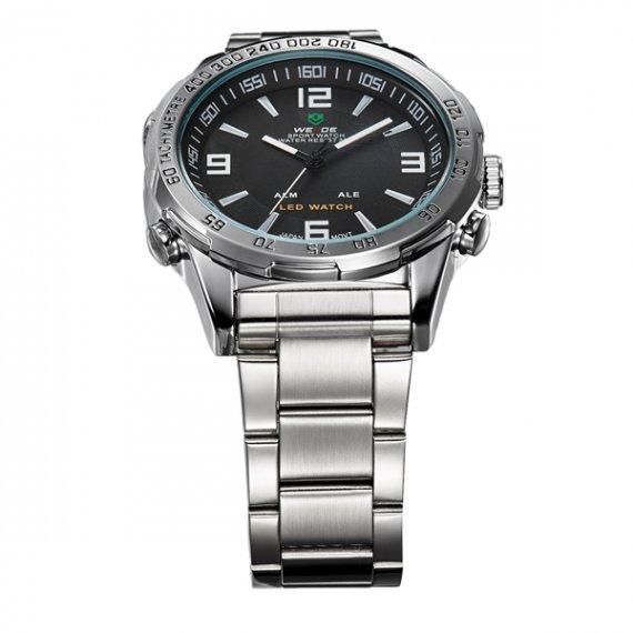 Годинник чоловічий наручний Weide Standart Silver